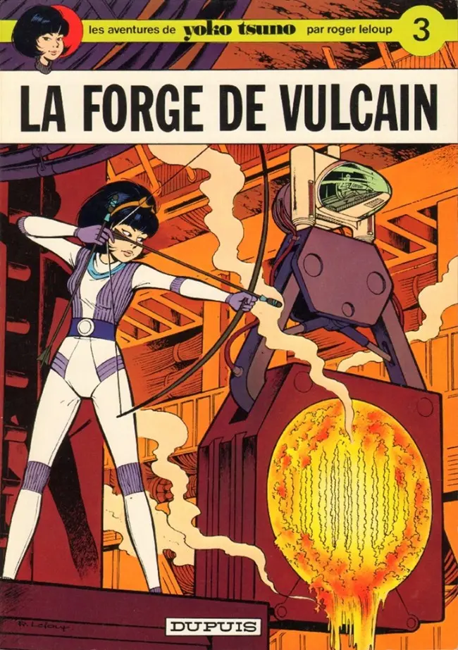 Couverture de l'album Yoko Tsuno Tome 3 La forge de Vulcain