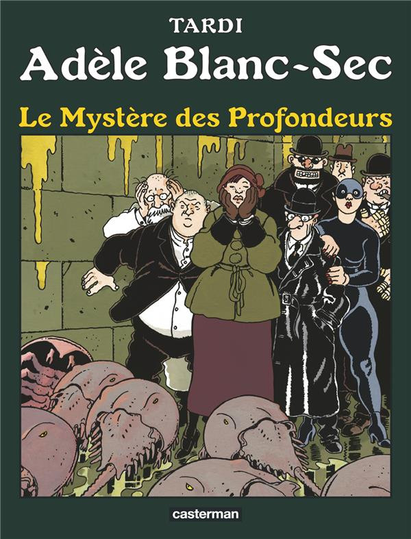 Couverture de l'album Les Aventures Extraordinaires d'Adèle Blanc-Sec Tome 8 Le Mystère des Profondeurs