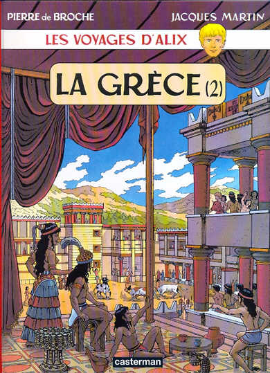Couverture de l'album Les Voyages d'Alix Tome 5 La Grèce (2)
