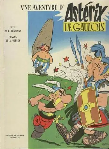 Couverture de l'album Astérix Tome 1 Astérix le gaulois