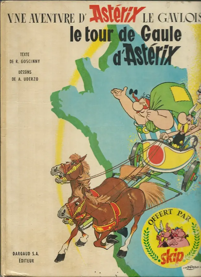 Couverture de l'album Astérix Tome 5 Le tour de Gaule d'Astérix