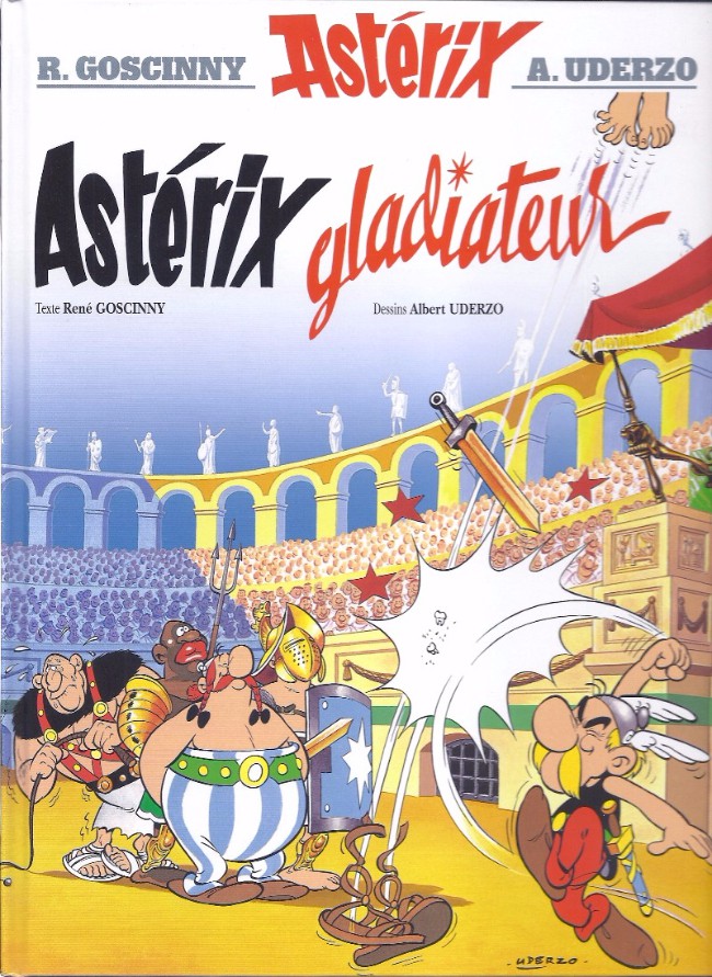 Couverture de l'album Astérix Tome 4 Astérix gladiateur