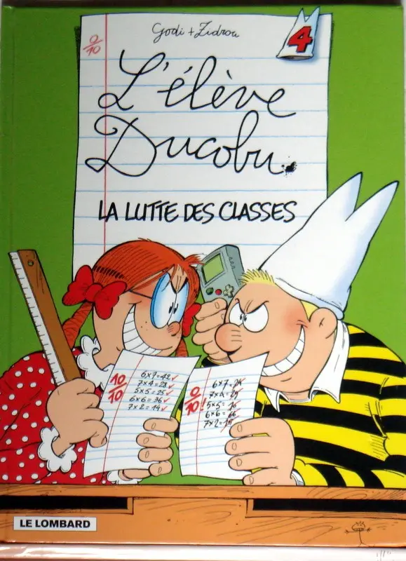 Couverture de l'album L'Élève Ducobu Tome 4 La lutte des classes