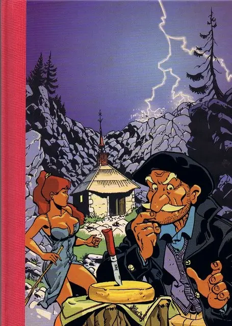 Couverture de l'album Fanfoué des Pnottas Les polars savoyards Tome 1 Le reblochon qui tue !