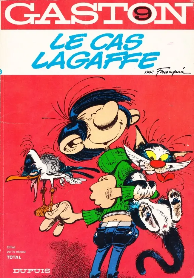 Couverture de l'album Gaston Tome 9 Le cas Lagaffe