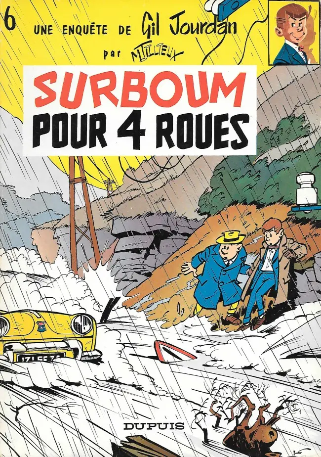 Couverture de l'album Gil Jourdan Tome 6 Surboum pour 4 roues
