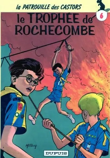 Couverture de l'album La Patrouille des Castors Tome 6 Le Trophée de Rochecombe