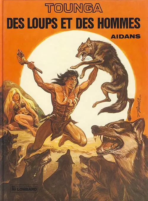 Couverture de l'album Tounga Tome 3 Des loups et des hommes