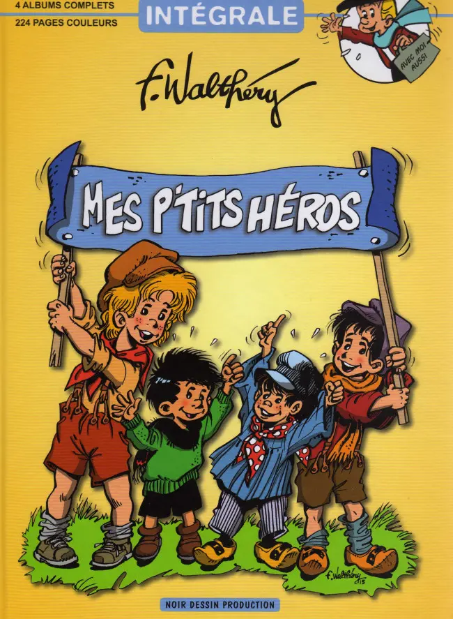 Couverture de l'album Mes P'tits héros