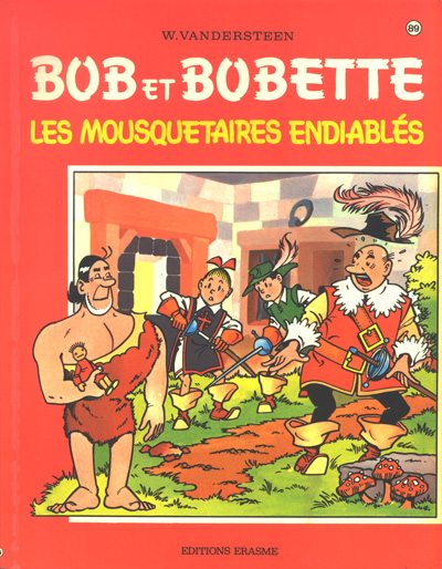 Couverture de l'album Bob et Bobette Tome 89 Les mousquetaires endiablés