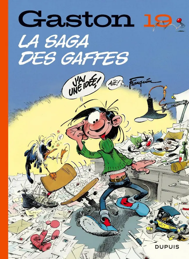 Couverture de l'album Gaston Tome 19 La saga des gaffes