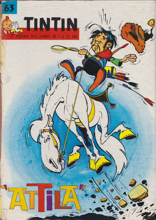 Couverture de l'album Tintin Tome 63 Tintin album du journal (n°829 à 841)