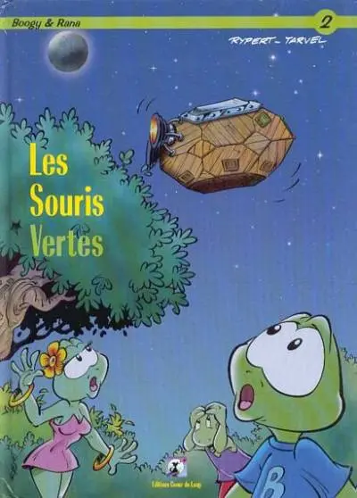 Couverture de l'album Boogy & Rana Tome 2 Les souris vertes