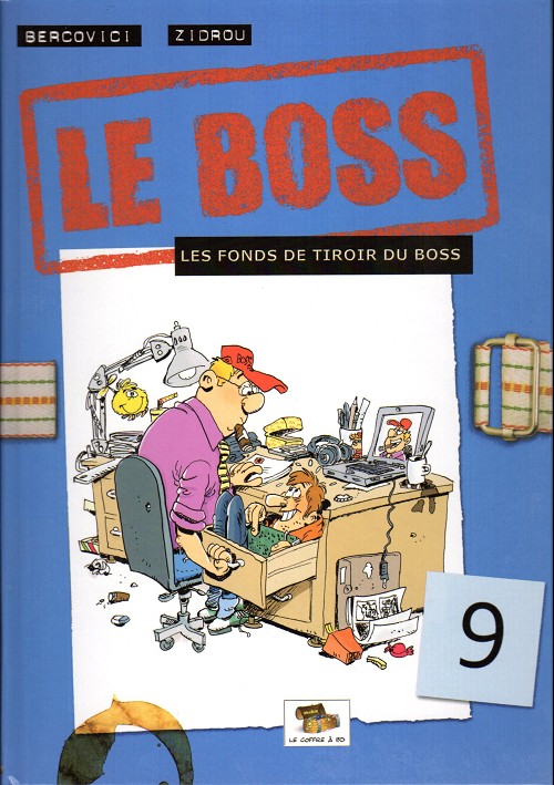 Couverture de l'album Le Boss Tome 9 Les fonds de tiroir du boss