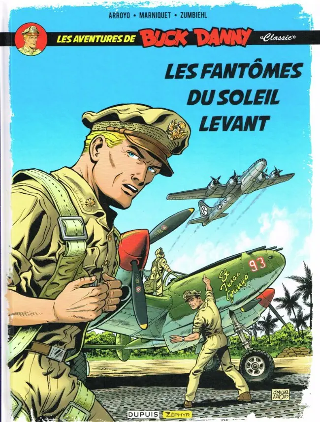 Couverture de l'album Buck Danny «Classic» Tome 3 Les fantômes du Soleil Levant