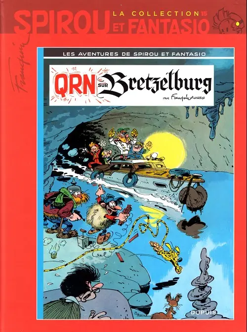 Couverture de l'album Spirou et Fantasio La collection Tome 15 Qrn sur bretzelburg