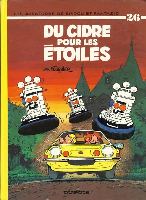 Couverture de l'album Spirou et Fantasio Tome 26 Du cidre pour les étoiles
