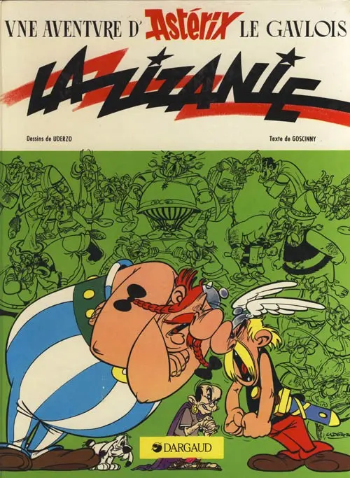 Couverture de l'album Astérix Tome 15 La zizanie