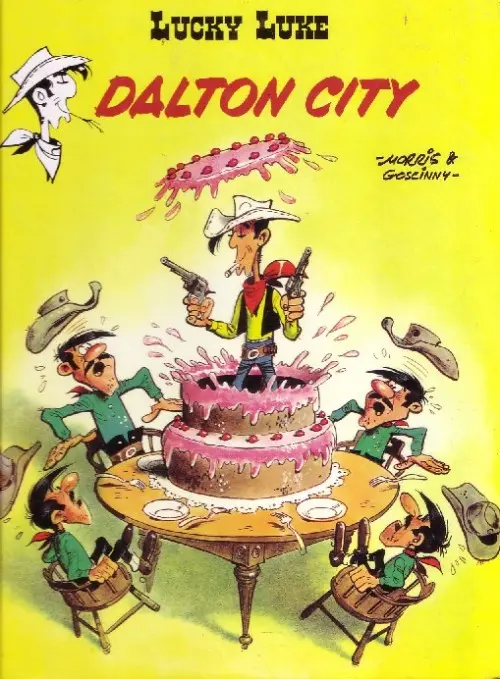 Couverture de l'album Lucky Luke Tome 34 Dalton city