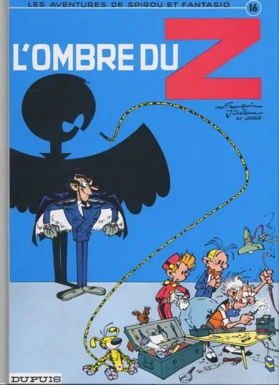 Couverture de l'album Spirou et Fantasio Tome 16 L'ombre du Z