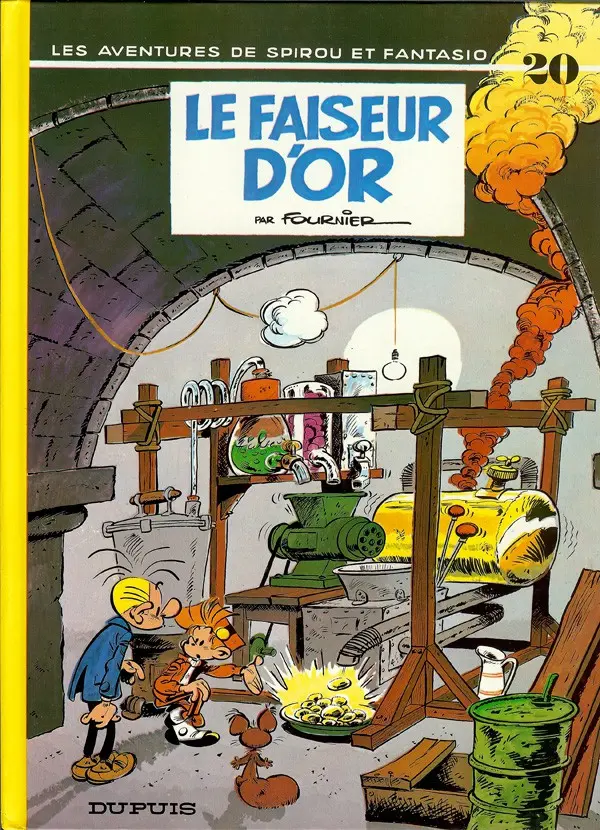 Couverture de l'album Spirou et Fantasio Tome 20 Le faiseur d'or