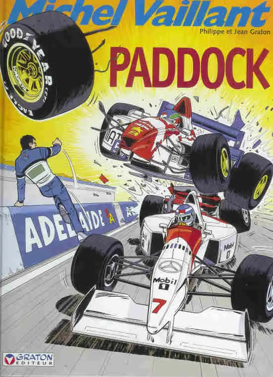 Couverture de l'album Michel Vaillant Tome 58 Paddock