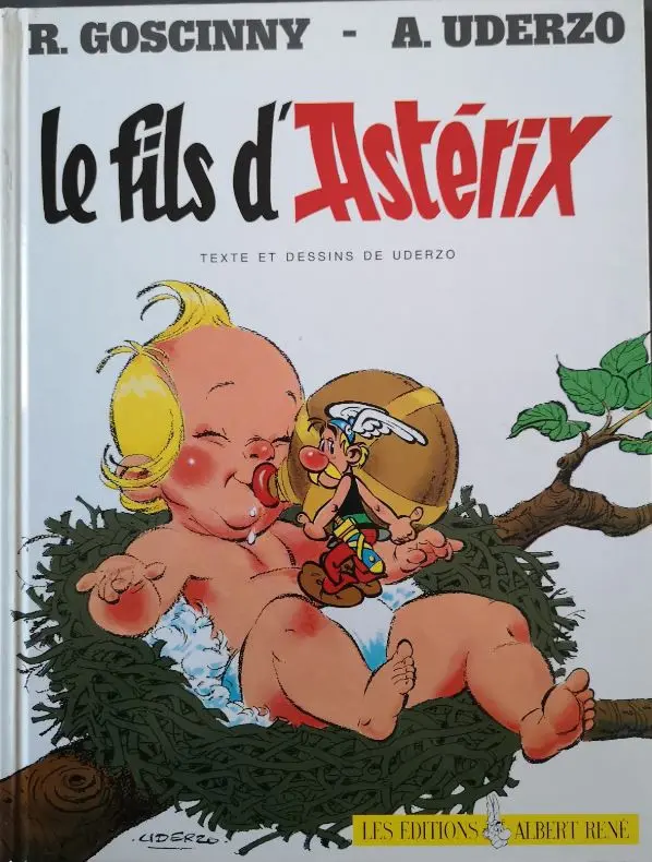 Couverture de l'album Astérix Tome 27 Le fils d'Astérix