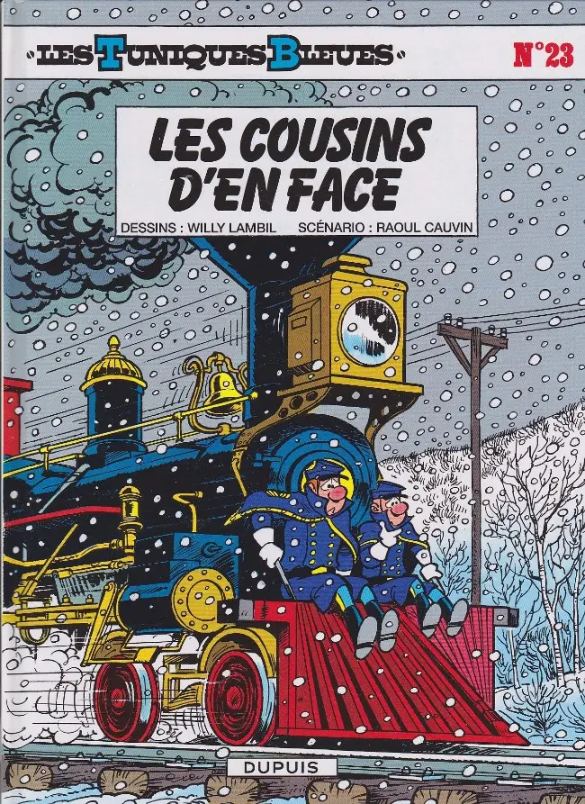 Couverture de l'album Les Tuniques Bleues Tome 23 Les cousins d'en face