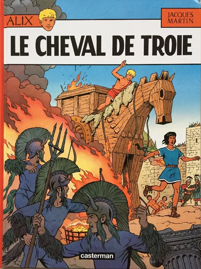 Couverture de l'album Alix Tome 19 Le cheval de Troie