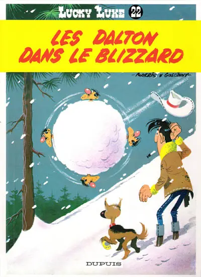 Couverture de l'album Lucky Luke Tome 22 Les Dalton dans le blizzard