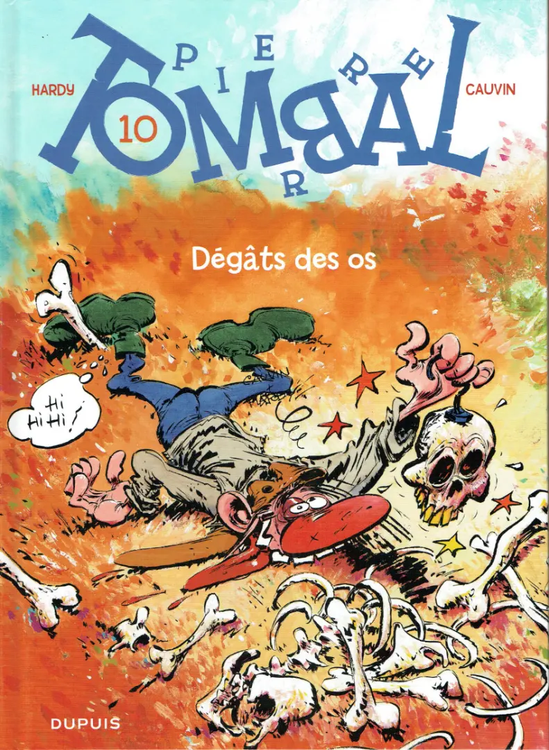 Couverture de l'album Pierre Tombal Tome 10 Dégâts des os