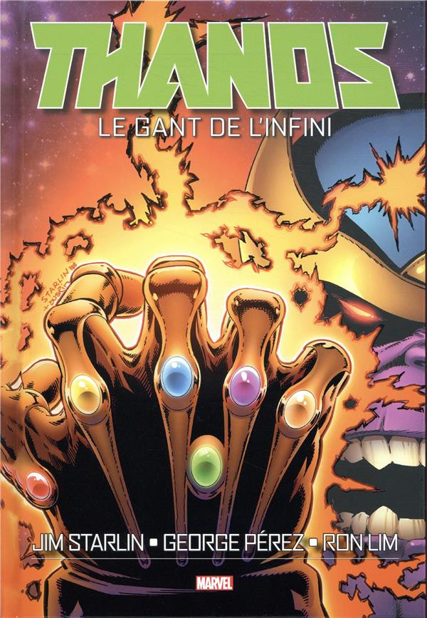 Couverture de l'album Thanos : La Trilogie de l'infini Volume 1 Le gant de l'infini