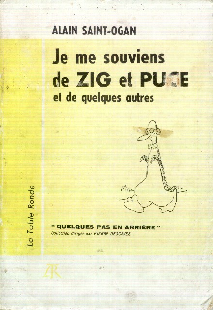 Couverture de l'album Je me souviens de Zig et Puce et de quelques autres