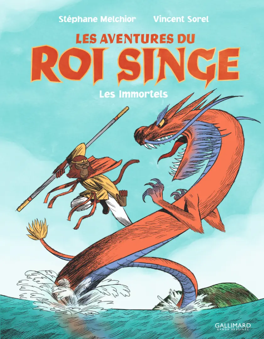 Couverture de l'album Les aventures du Roi Singe Tome 1 Les Immortels