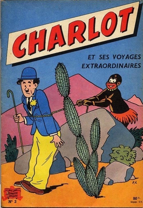 Couverture de l'album Charlot 1ère Série - SPE Tome 3 Charlot et ses voyages extraordinaires