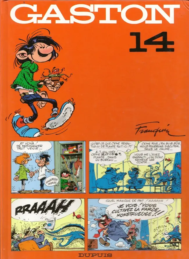 Couverture de l'album Gaston Tome 14