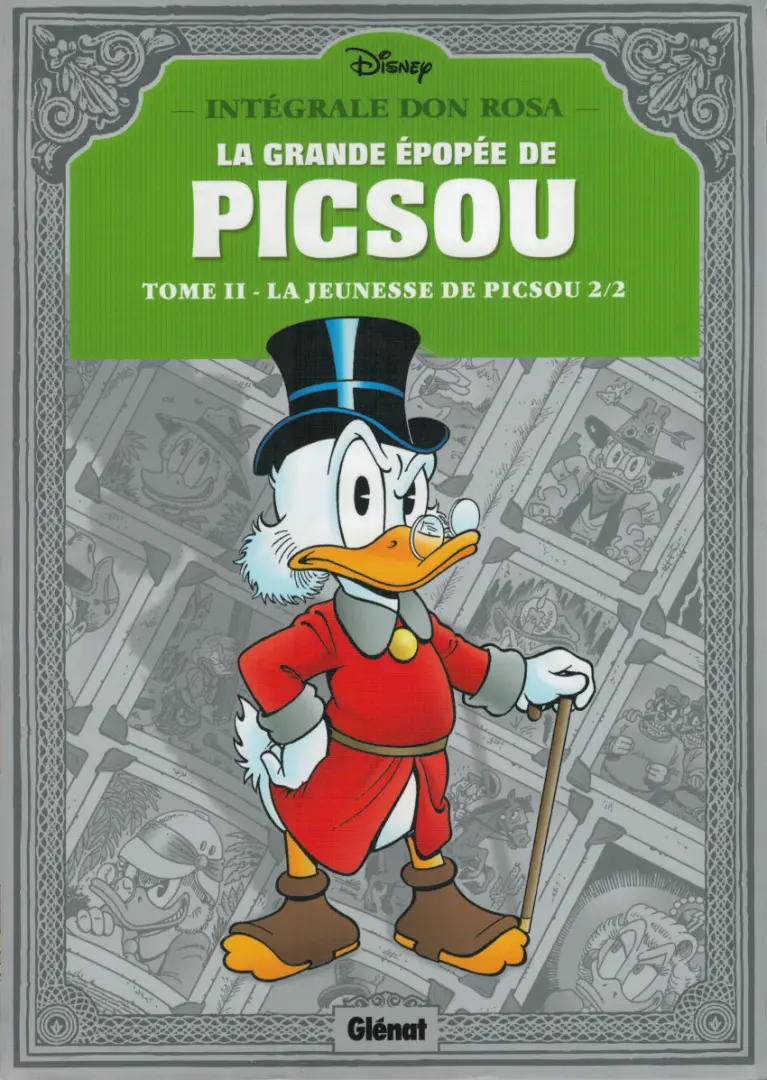 Couverture de l'album La Grande Épopée de Picsou Tome II La Jeunesse de Picsou 2/2