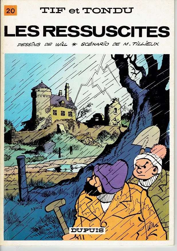 Couverture de l'album Tif et Tondu Tome 20 Les ressuscités