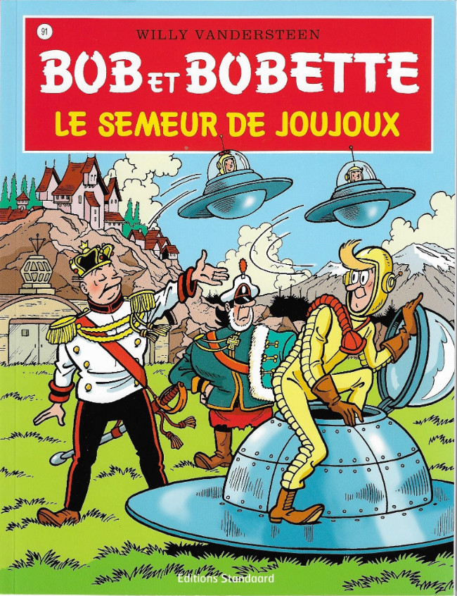 Couverture de l'album Bob et Bobette Tome 91 Le semeur de joujoux