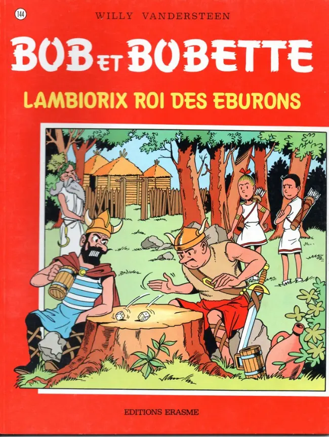 Couverture de l'album Bob et Bobette Tome 144 Lambiorix roi des Eburons
