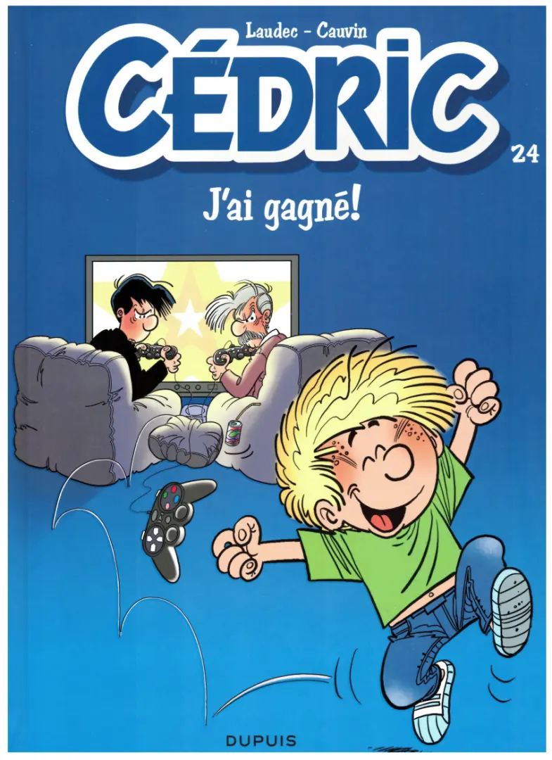 Couverture de l'album Cédric Tome 24 J'ai gagné !