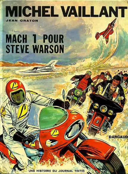 Couverture de l'album Michel Vaillant Tome 14 Mach 1 pour Steve Warson