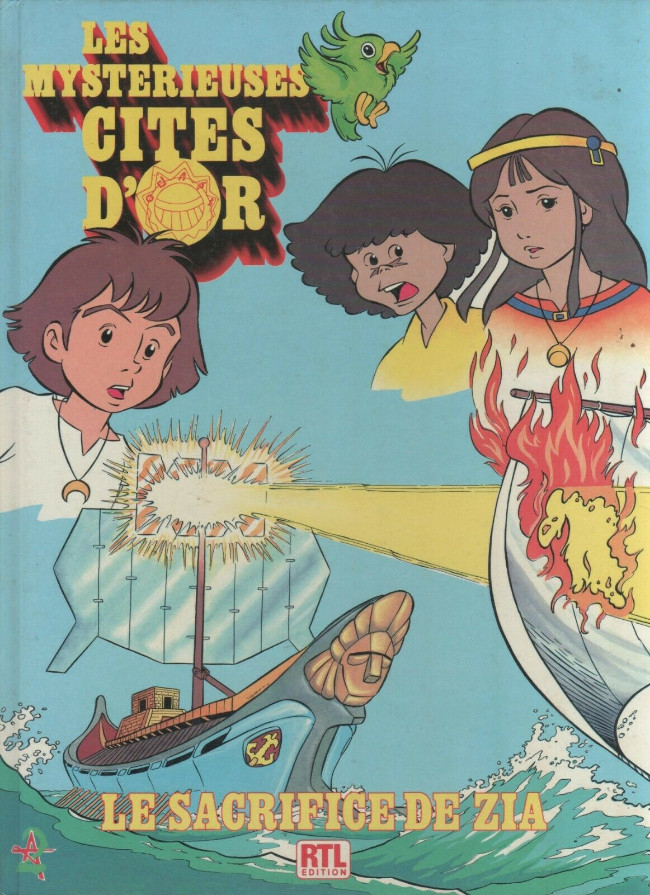 Couverture de l'album Les mystérieuses cités d'or 2 Le sacrifice de Zia