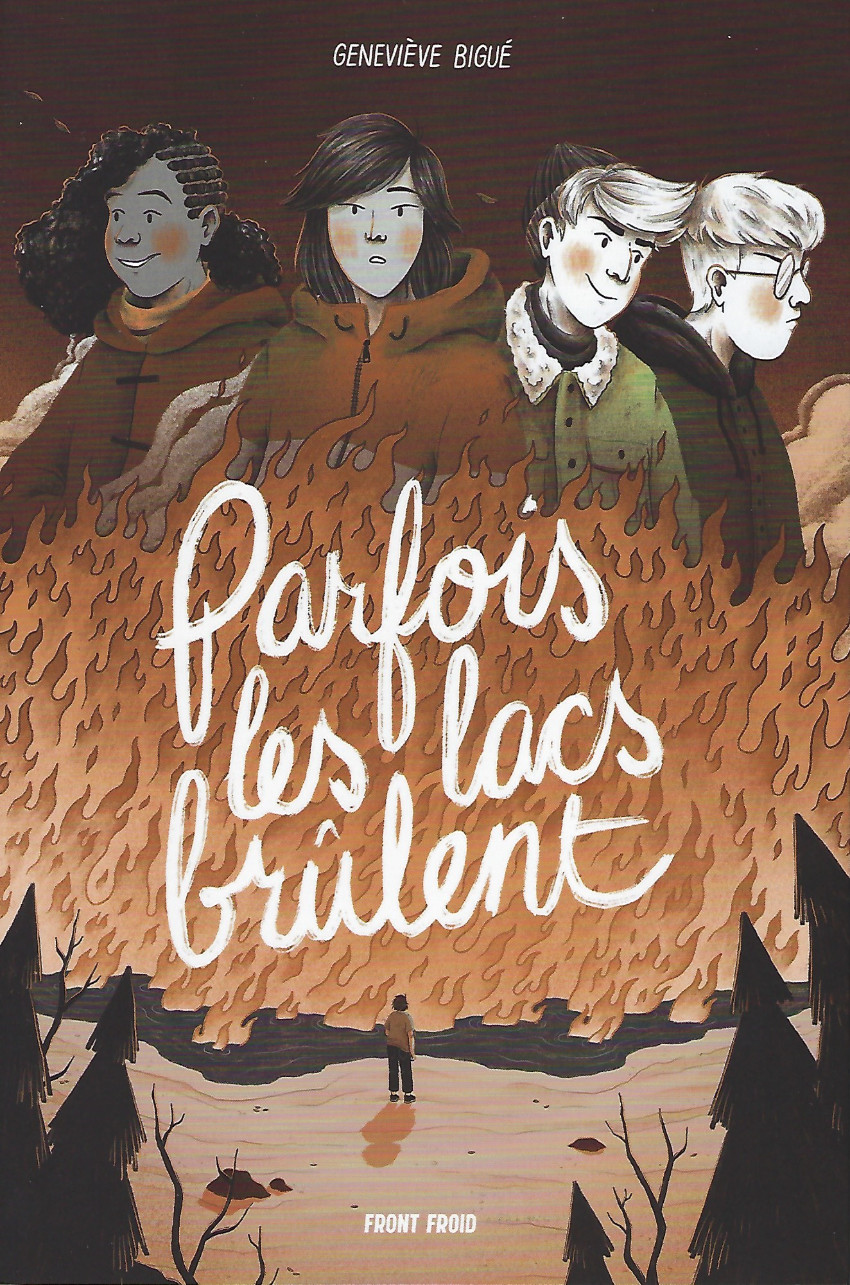 Couverture de l'album Parfois les lacs brûlent