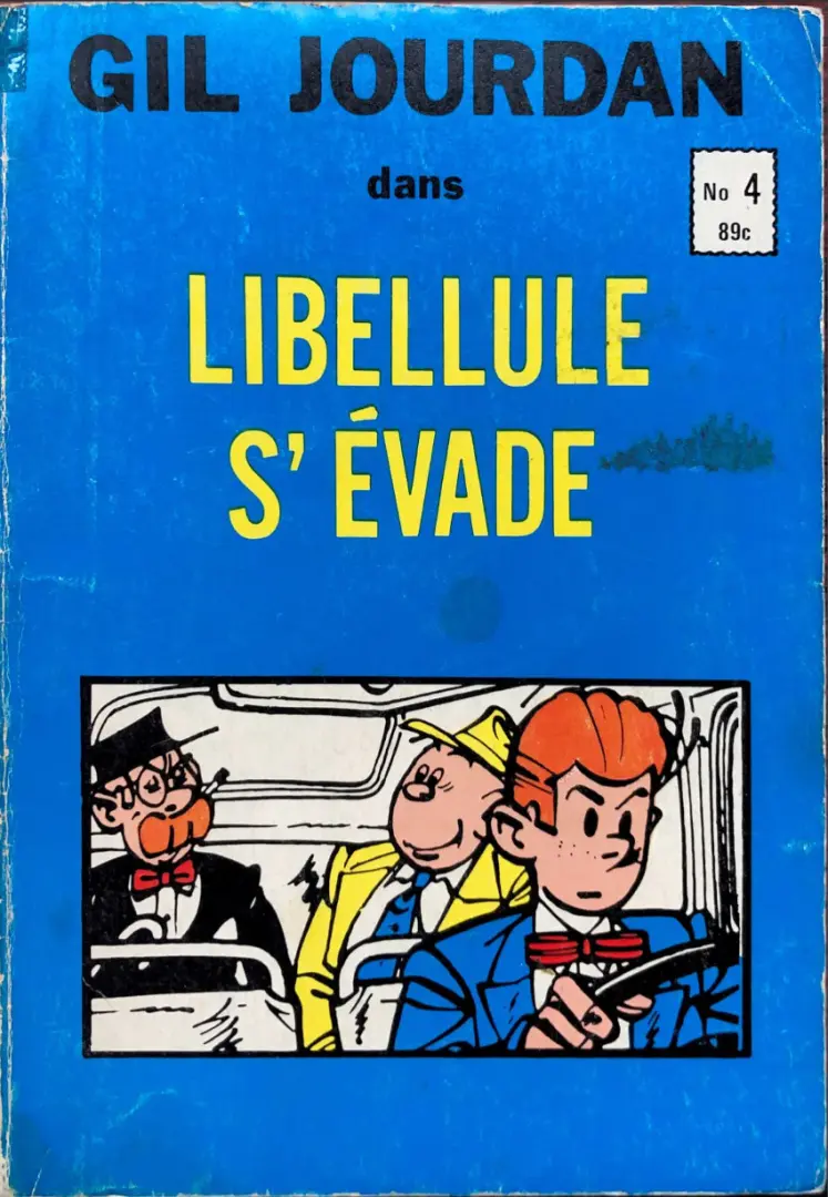 Couverture de l'album Gil Jourdan Tome 1 Libellule s´évade