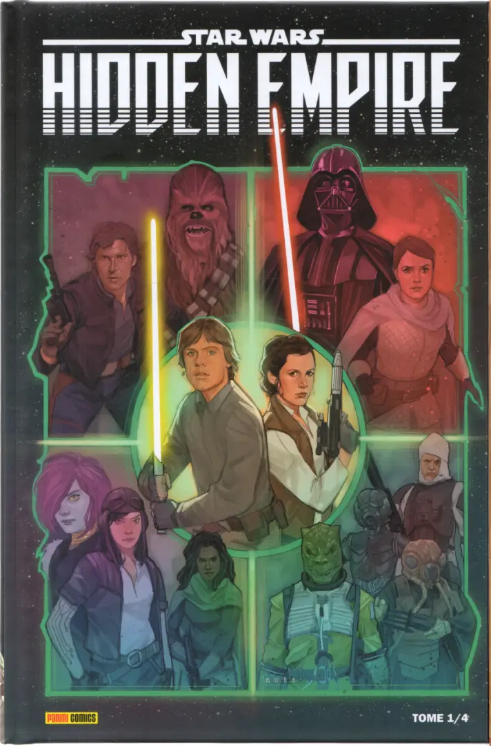 Couverture de l'album Star Wars - Hidden Empire Tome 1/4