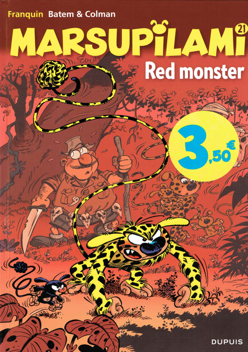 Couverture de l'album Marsupilami Tome 21 Red monster