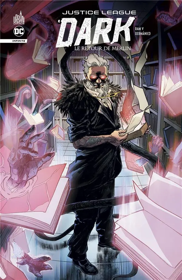 Couverture de l'album Justice League Dark - Le retour de Merlin