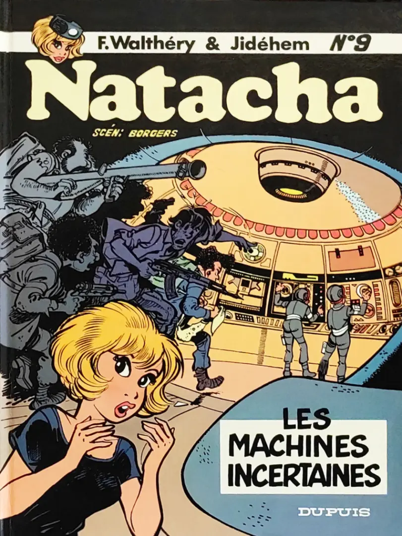 Couverture de l'album Natacha Tome 9 Les machines incertaines