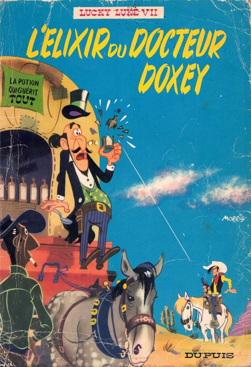 Couverture de l'album Lucky Luke Tome 7 L'Elixir du Docteur Doxey